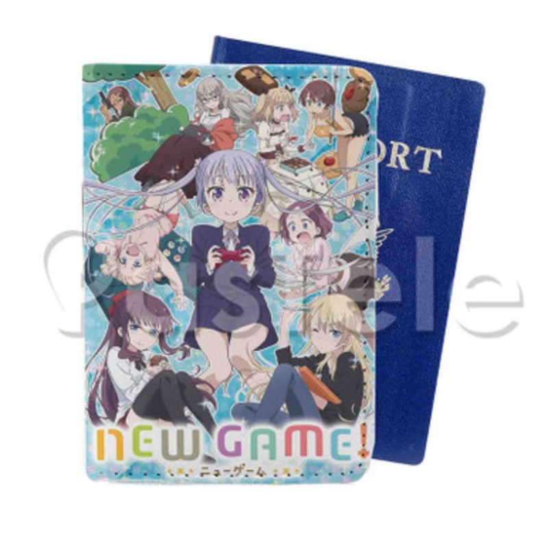 New Game Custom PU Leather Passport Travel Baggage Tag Cover