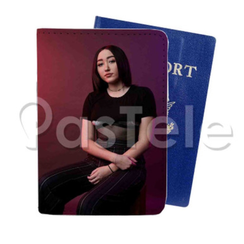 Noah Cyrus Custom PU Leather Passport Travel Baggage Tag Cover