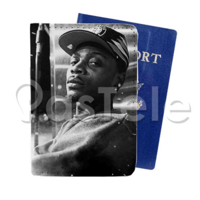 On Some Flipp Dinero Custom PU Leather Passport Travel Baggage Tag Cover