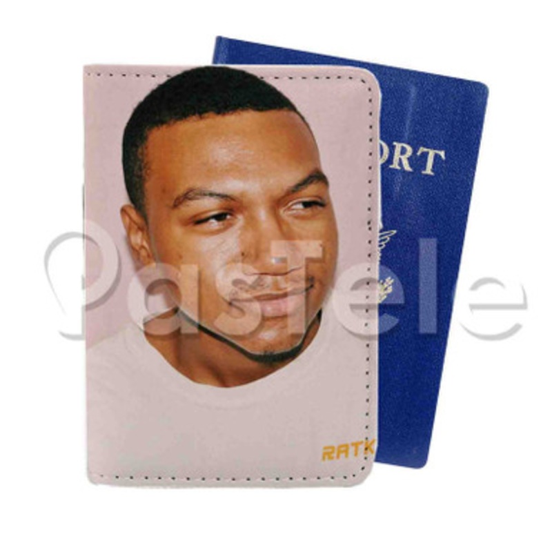 Reg Mason Custom PU Leather Passport Travel Baggage Tag Cover
