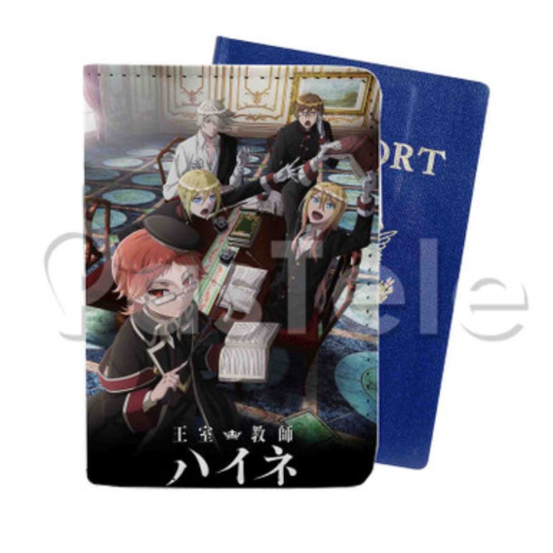 The Royal Tutor Custom PU Leather Passport Travel Baggage Tag Cover