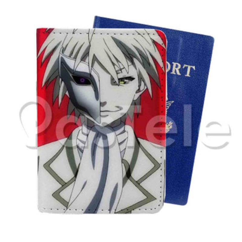Trinity Seven the Movie Eternity Library and Alchemic Girl Custom PU Leather Passport Travel Baggage Tag Cover