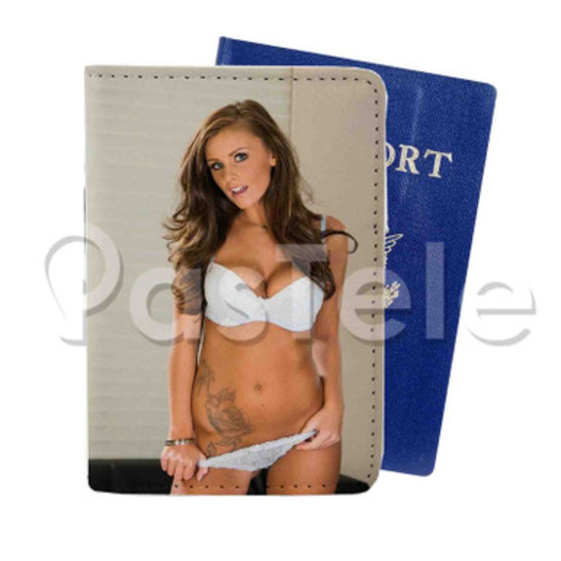 Whitney Westgate Custom PU Leather Passport Travel Baggage Tag Cover