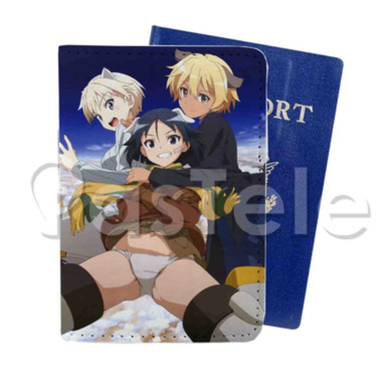Brave Witches Custom PU Leather Passport Travel Baggage Cover