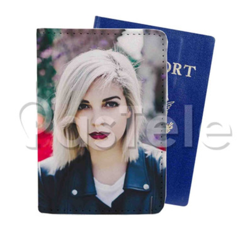 Catrific Custom PU Leather Passport Travel Baggage Cover