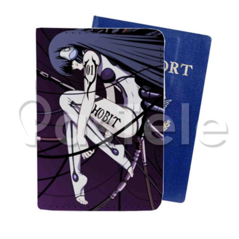 Chobits Custom PU Leather Passport Travel Baggage Cover