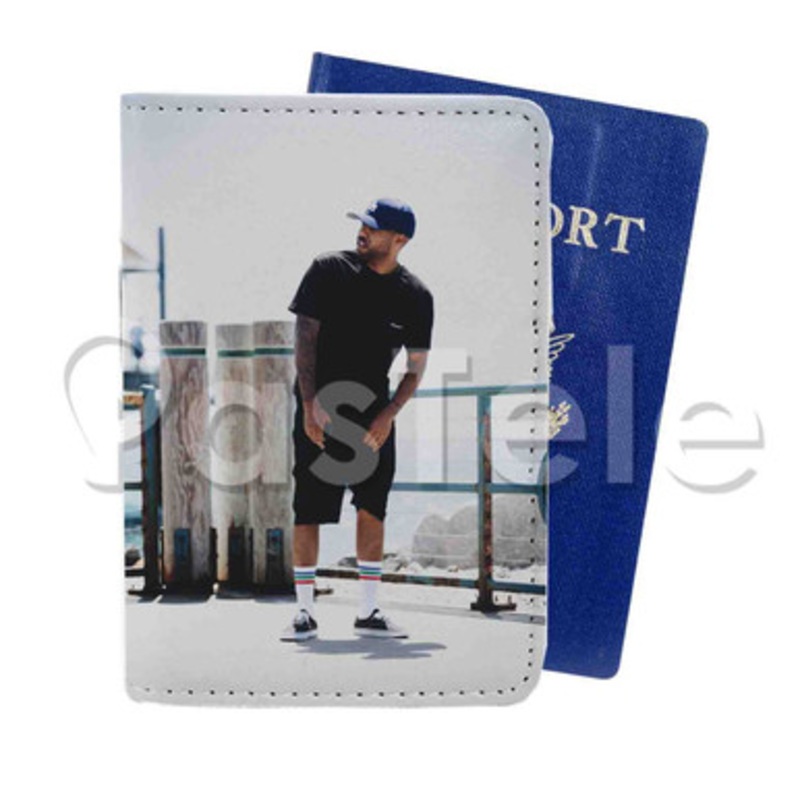 Dom Kennedy Custom PU Leather Passport Travel Baggage Cover