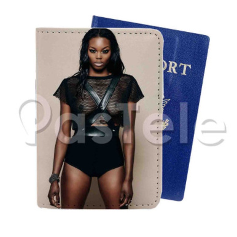 Eugena Washington Custom PU Leather Passport Travel Baggage Tag Cover