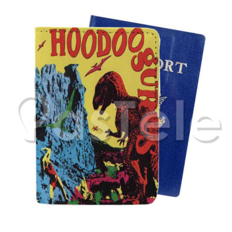 Hoodoo Gurus Custom PU Leather Passport Travel Baggage Cover