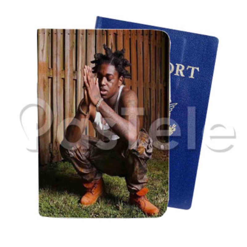 Kodak Black Just A Wrap Custom PU Leather Passport Travel Baggage Tag Cover