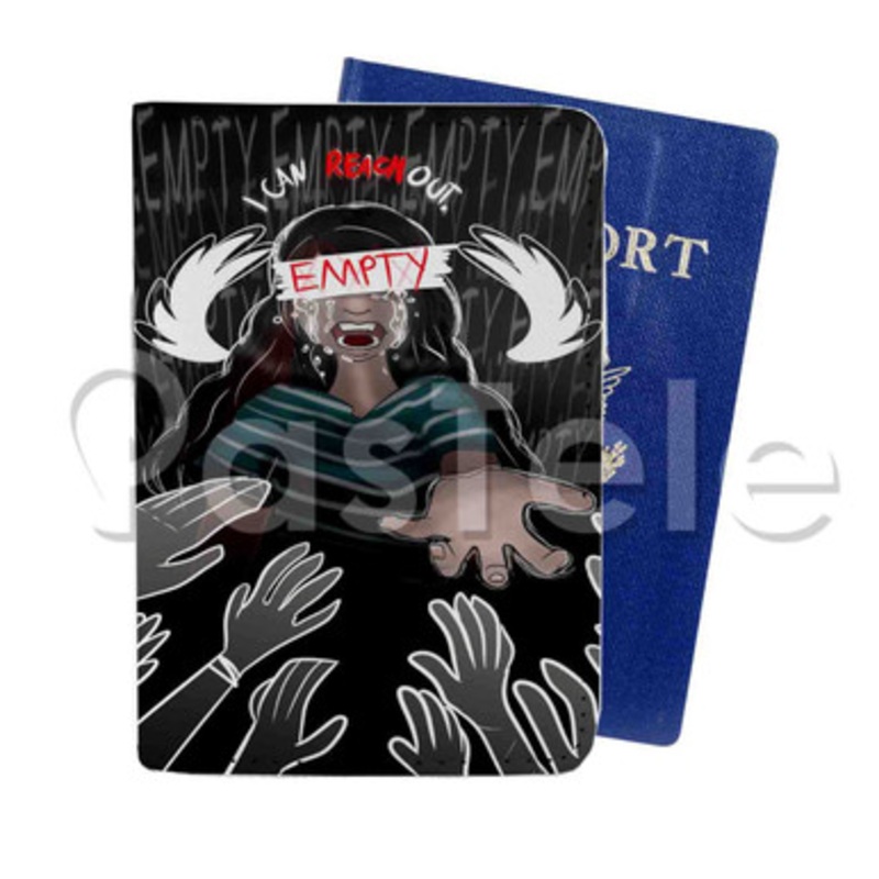 Lol Jaiden Custom PU Leather Passport Travel Baggage Cover