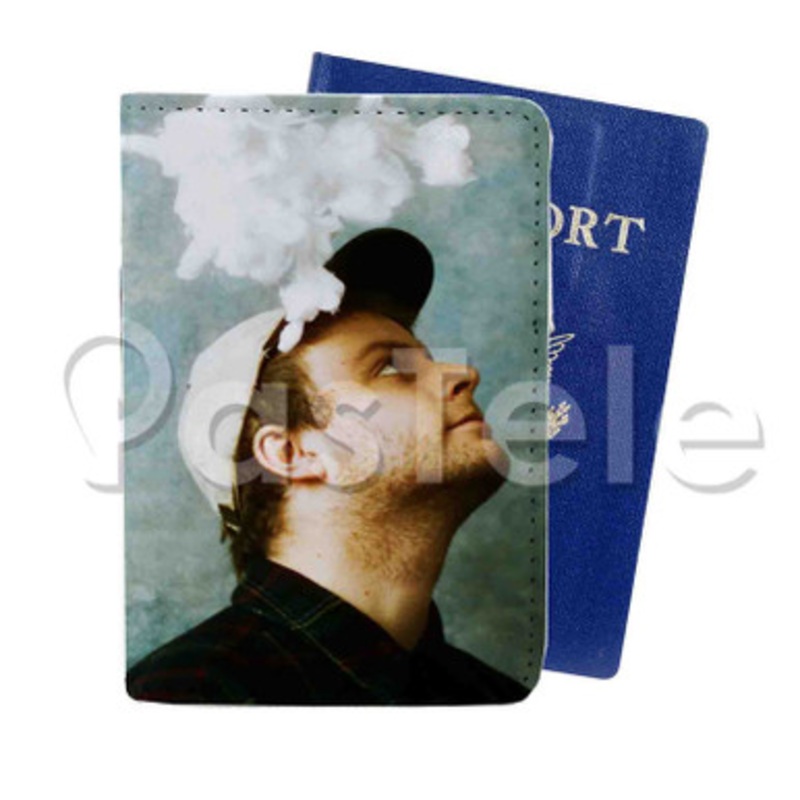 Mac De Marco Clouds Custom PU Leather Passport Travel Baggage Tag Cover