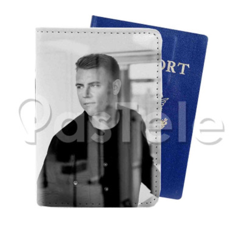 Martin Jensen Custom PU Leather Passport Travel Baggage Tag Cover