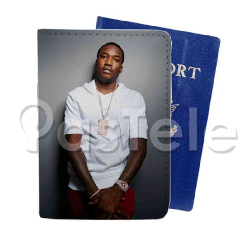 Meek Mill Custom PU Leather Passport Travel Baggage Cover