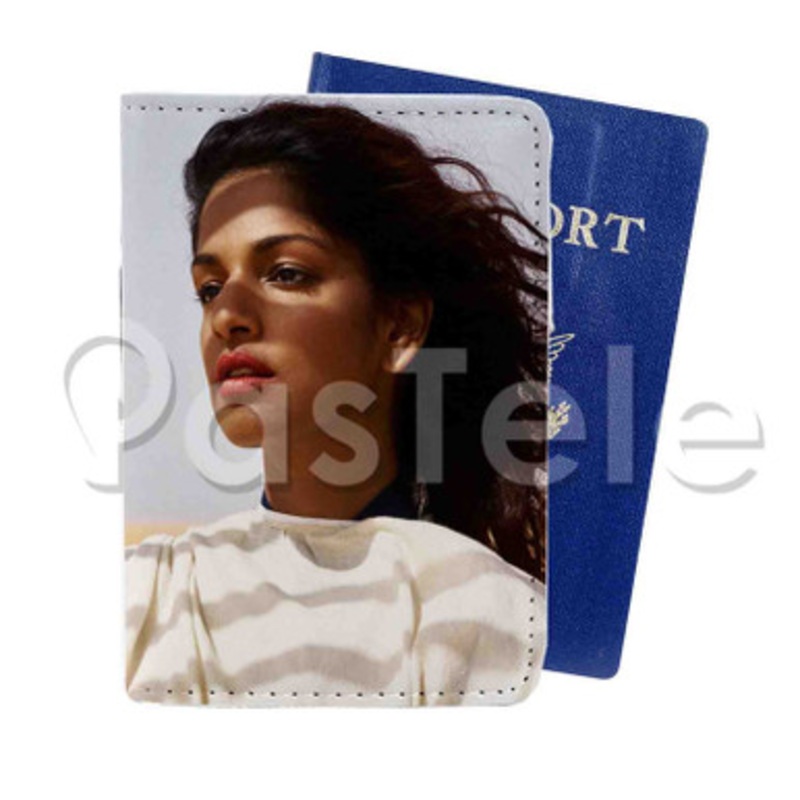 MIA Custom PU Leather Passport Travel Baggage Tag Cover