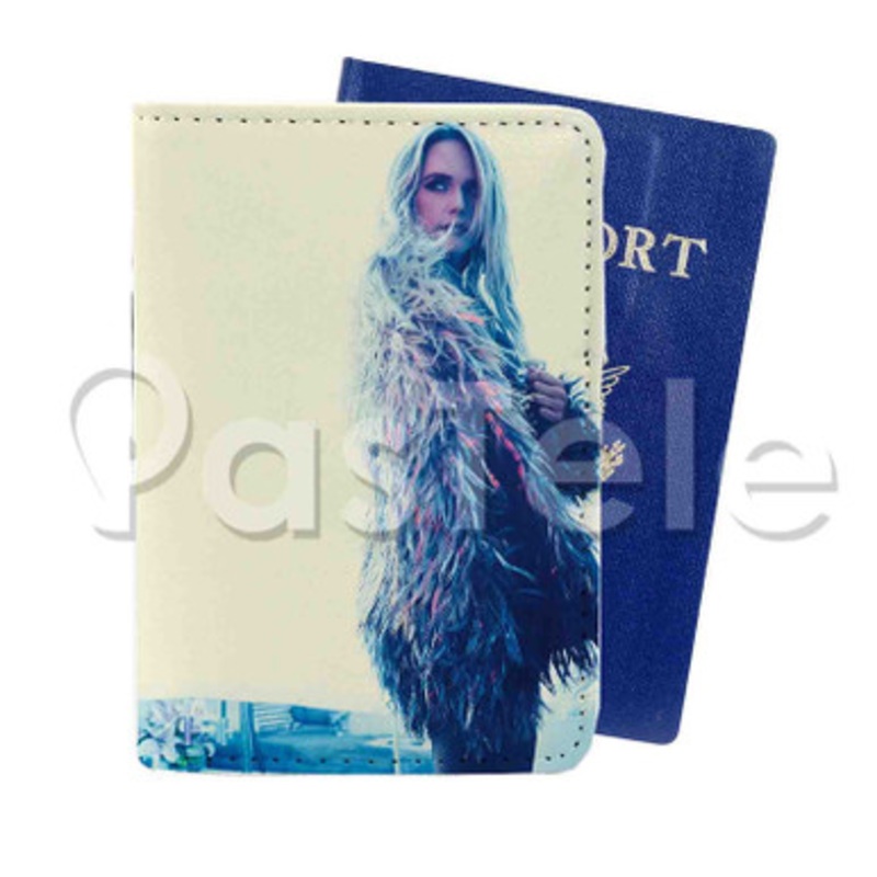 Miranda Lambert Custom PU Leather Passport Travel Baggage Tag Cover