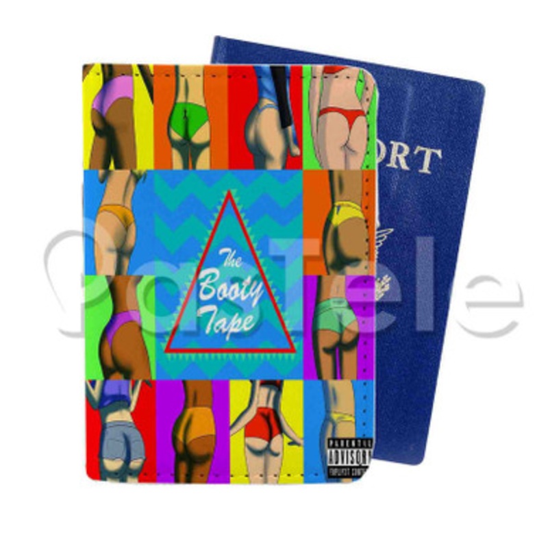 No Lies Ugly God Feat Wiz Khalifa Custom PU Leather Passport Travel Baggage Tag Cover
