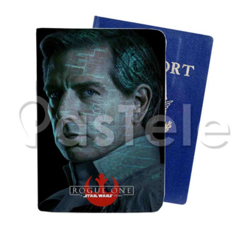 Orson Krennic Star Rogue One A Star Wars Story Custom PU Leather Passport Travel Baggage Cover