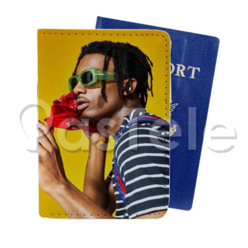 Playboi Carti 3 Custom PU Leather Passport Travel Baggage Tag Cover
