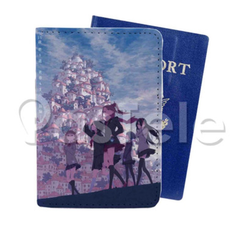 Pop in Q Custom PU Leather Passport Travel Baggage Cover