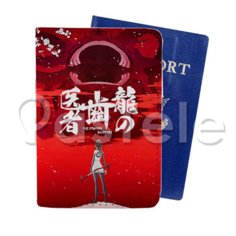 Ryuu no Haisha Custom PU Leather Passport Travel Baggage Cover