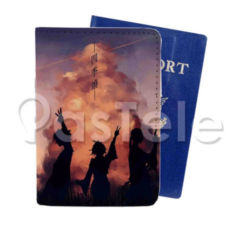 Samurai Champloo Custom PU Leather Passport Travel Baggage Cover
