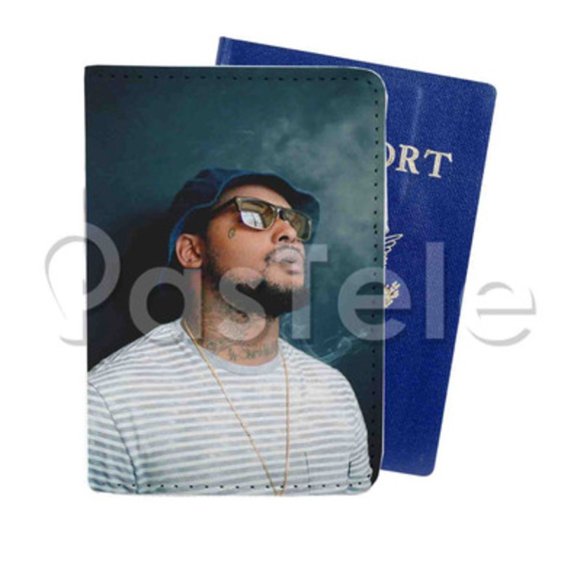 School Boy Q Custom PU Leather Passport Travel Baggage Cover