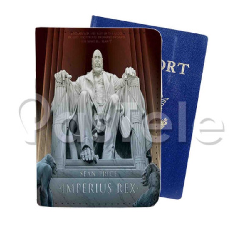 The 3 Lyrical P s Sean Price Feat Prodigy Styles P Custom PU Leather Passport Travel Baggage Tag Cover
