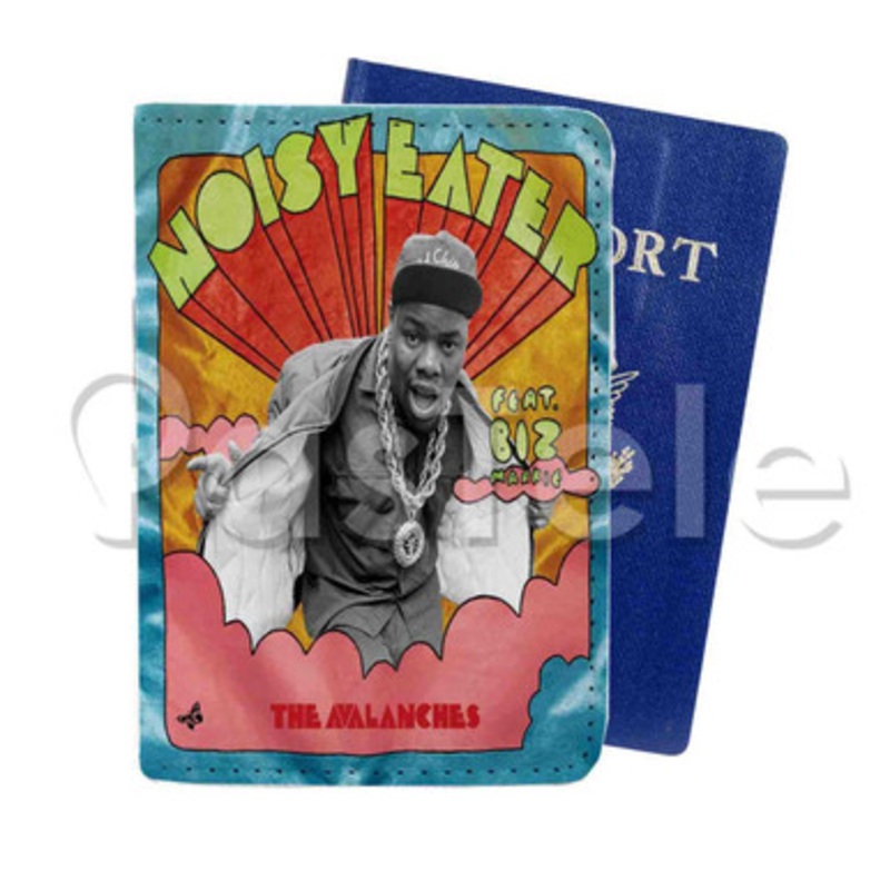The Avalanches The Noisy Eater Custom PU Leather Passport Travel Baggage Cover