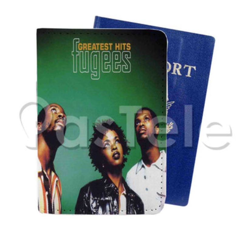 The Fugees Custom PU Leather Passport Travel Baggage Cover