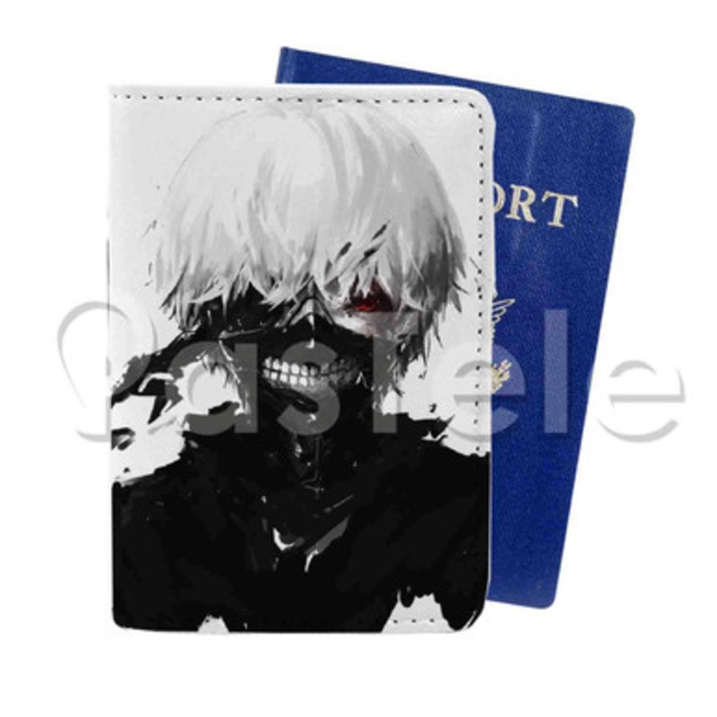 Tokyo Ghoul 3 Custom PU Leather Passport Travel Baggage Cover