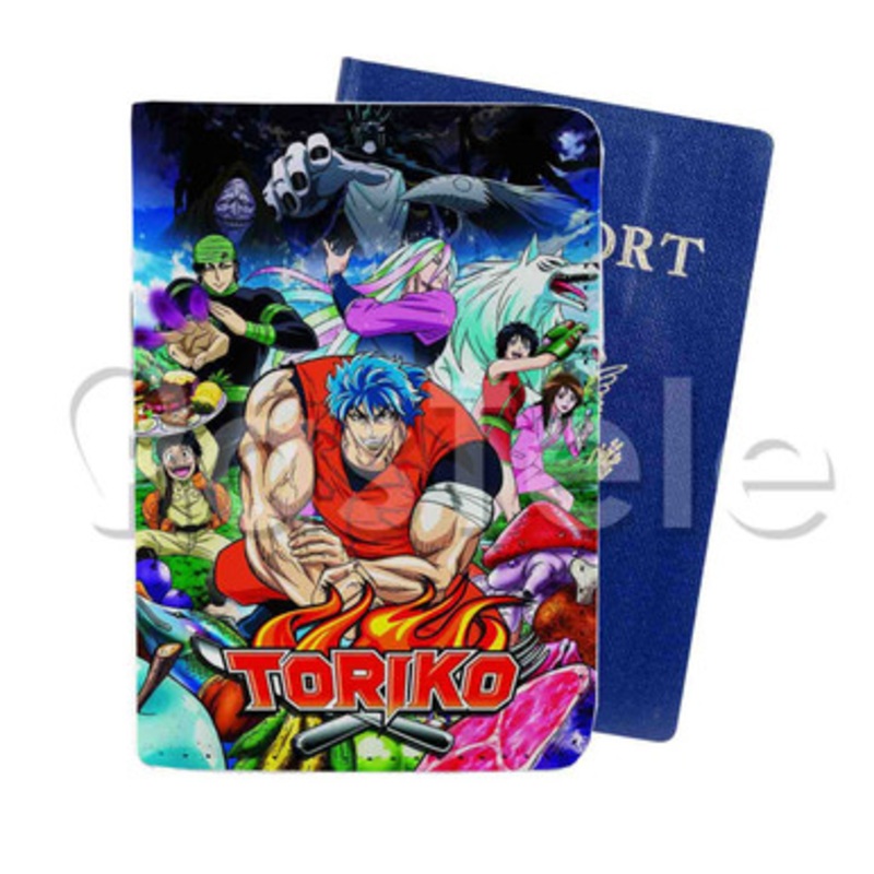 Toriko Custom PU Leather Passport Travel Baggage Cover