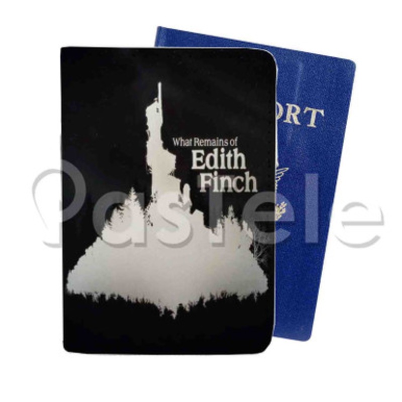 What Remains of Edith Finch Custom PU Leather Passport Travel Baggage Tag Cover