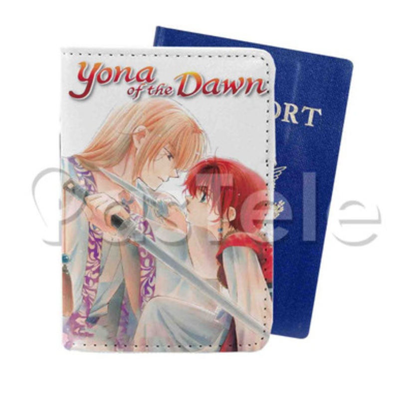 Yona of the Dawn Custom PU Leather Passport Travel Baggage Cover