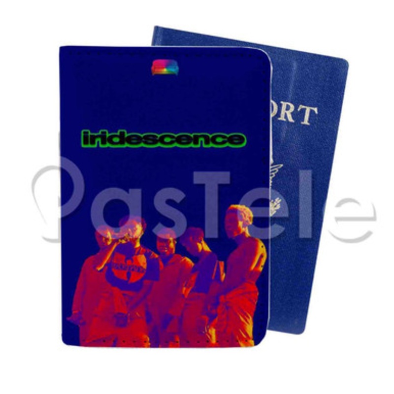 Brockhampton Iridescence Matt Custom PU Leather Passport Travel Baggage Cover