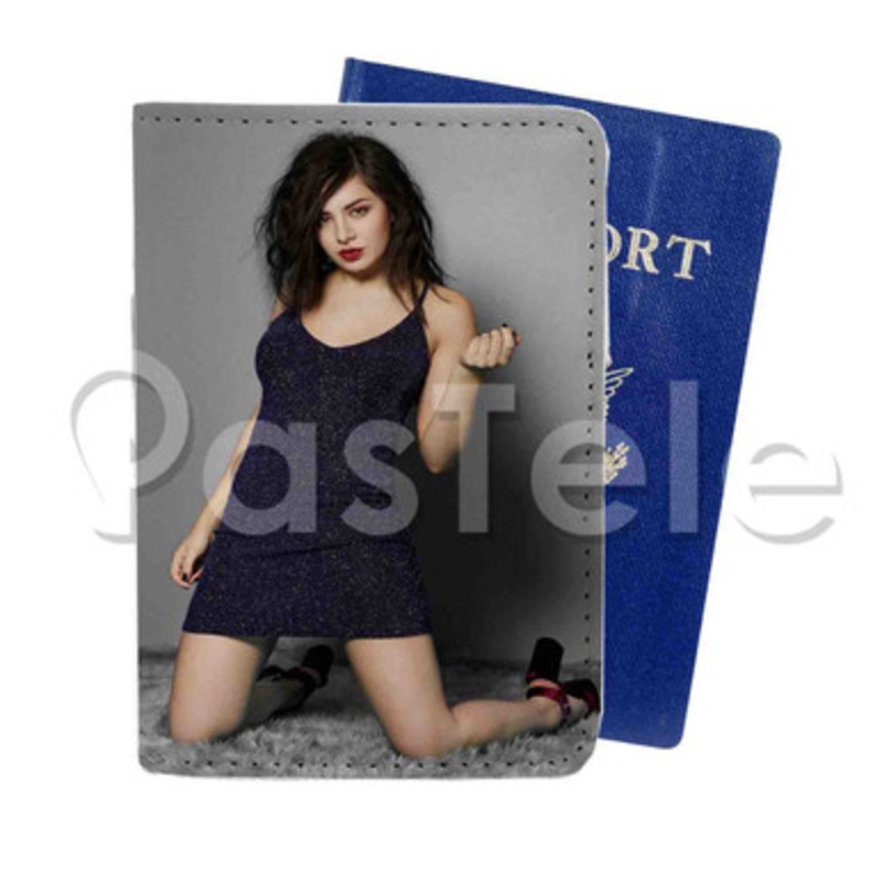 Charli XCX Custom PU Leather Passport Travel Baggage Cover