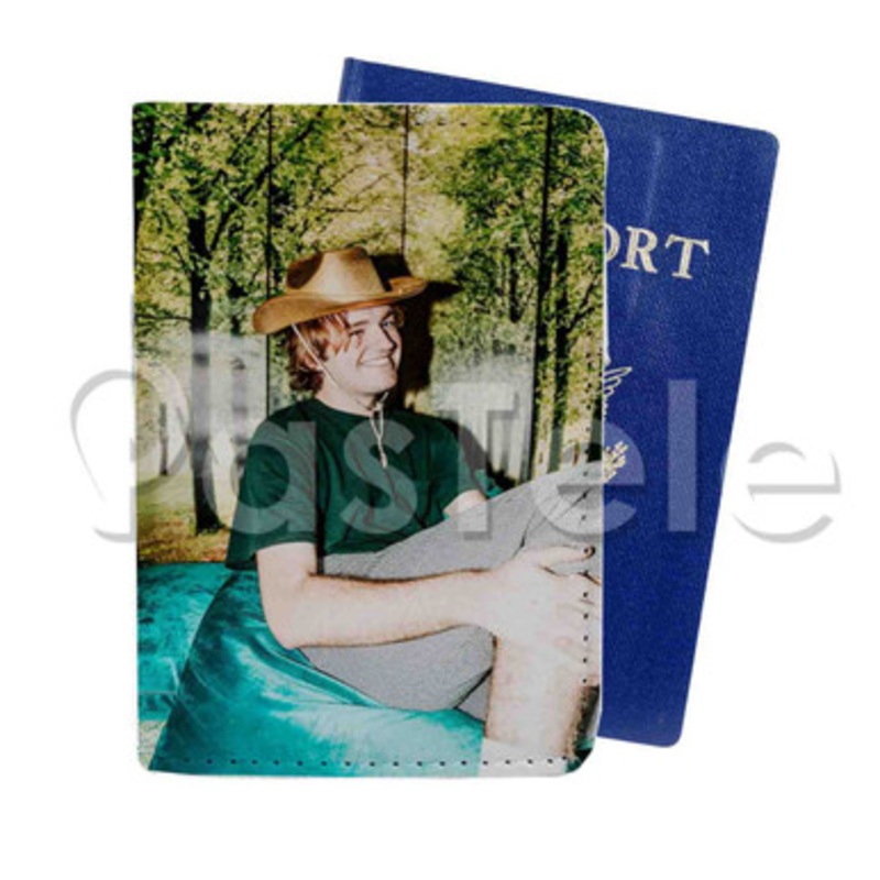 Dayglow Custom PU Leather Passport Travel Baggage Cover
