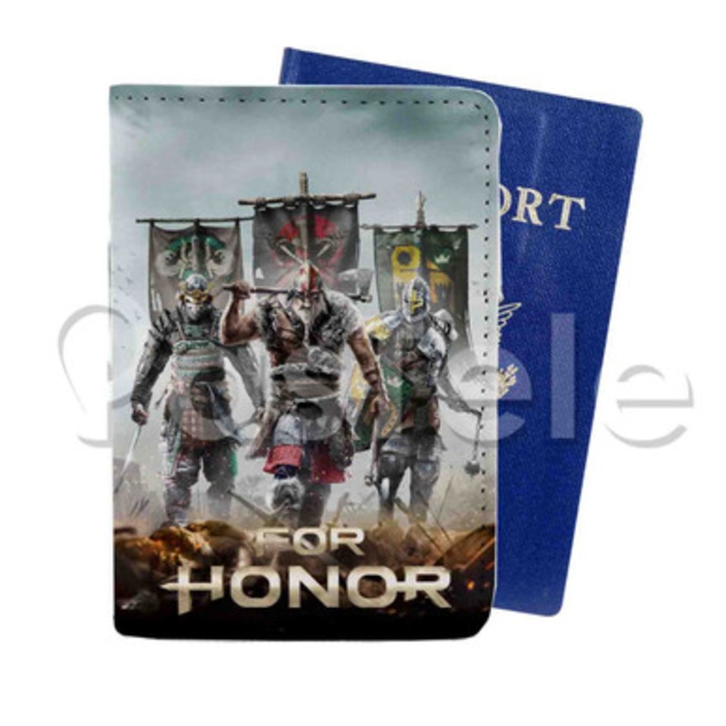 For Honor Custom PU Leather Passport Travel Baggage Cover