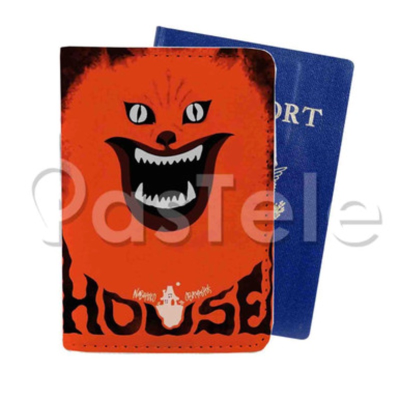 Hausu Custom PU Leather Passport Travel Baggage Cover