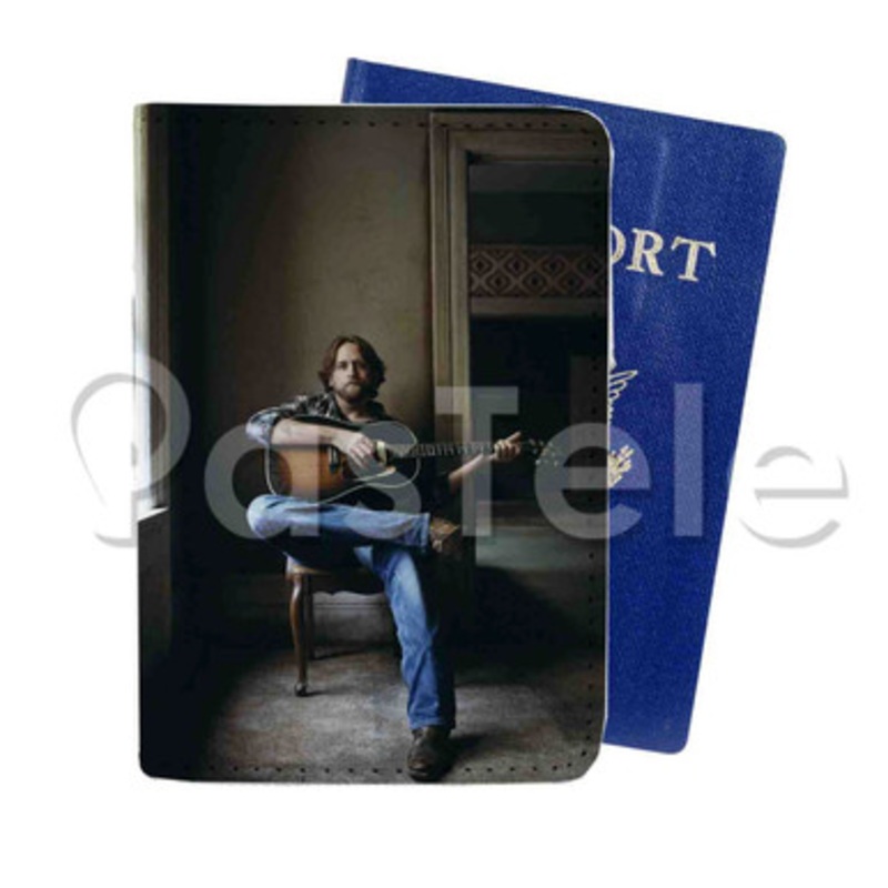 Hayes Carll Custom PU Leather Passport Travel Baggage Cover