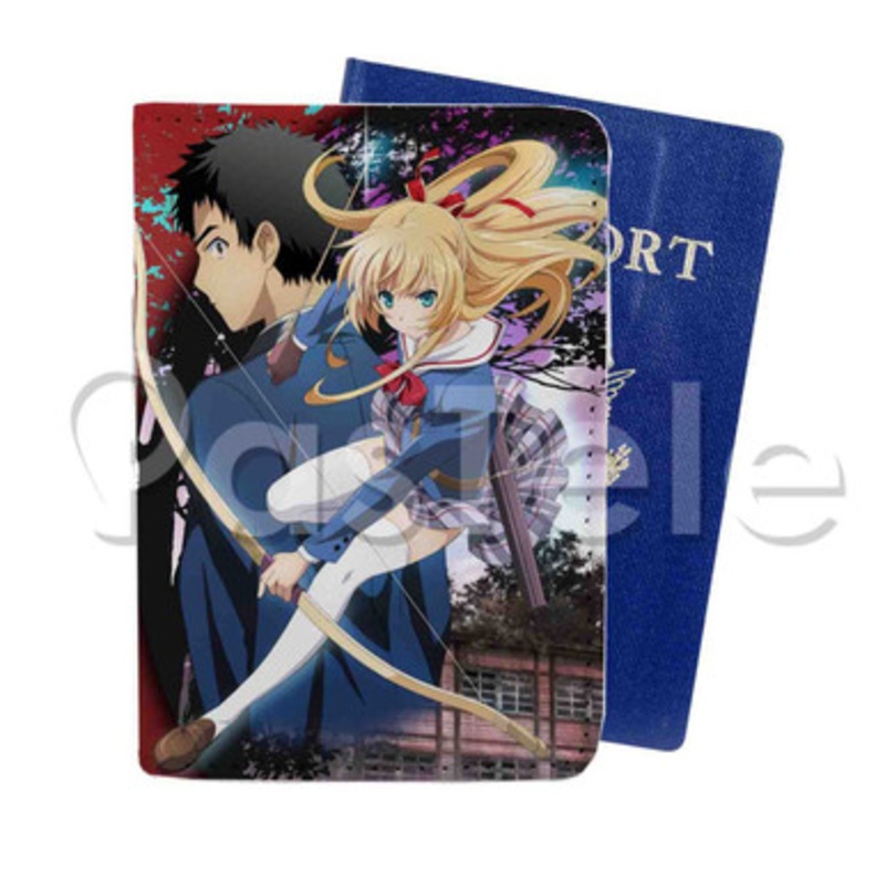Isuca Custom PU Leather Passport Travel Baggage Cover