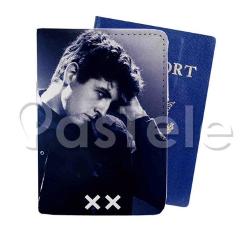 Jamie xx Custom PU Leather Passport Travel Baggage Cover