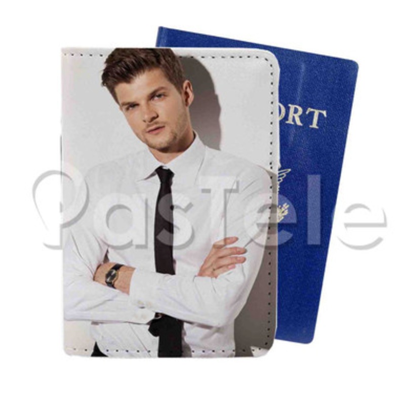 Jim Chapman Custom PU Leather Passport Travel Baggage Cover