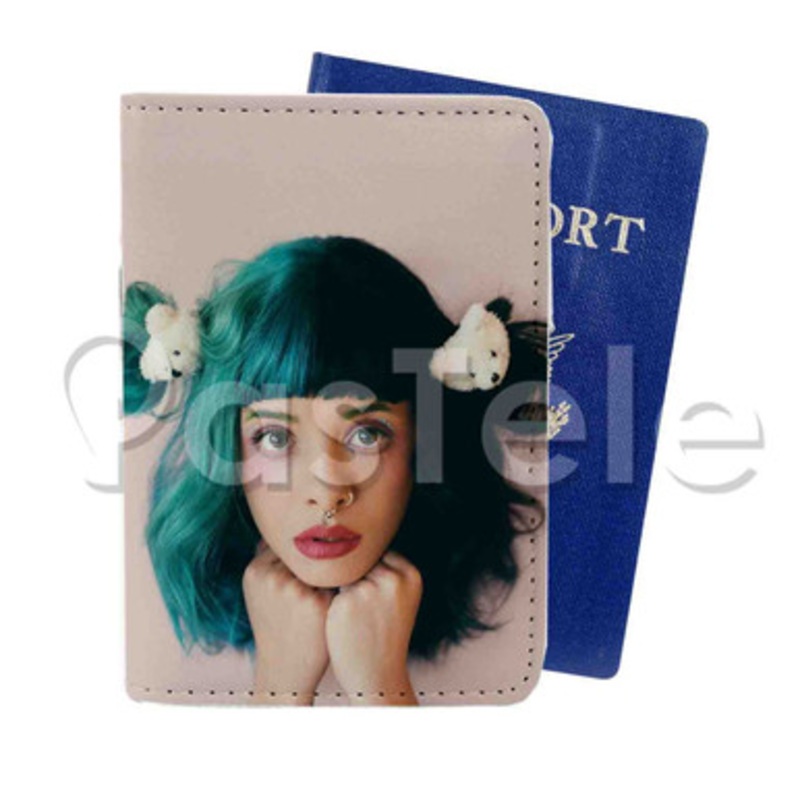 Melanie Martinez Custom PU Leather Passport Travel Baggage Cover