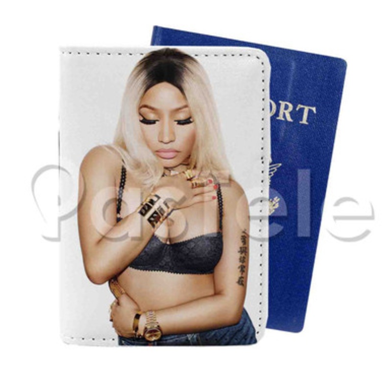 Nicki Minaj Custom PU Leather Passport Travel Baggage Cover