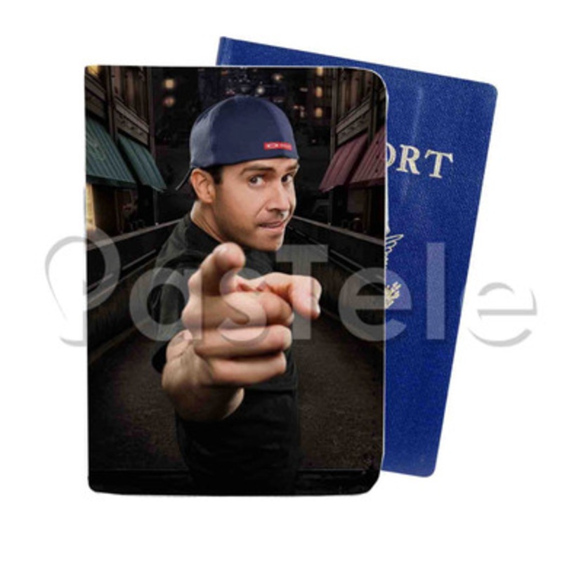 Pablo Francisco Custom PU Leather Passport Travel Baggage Cover