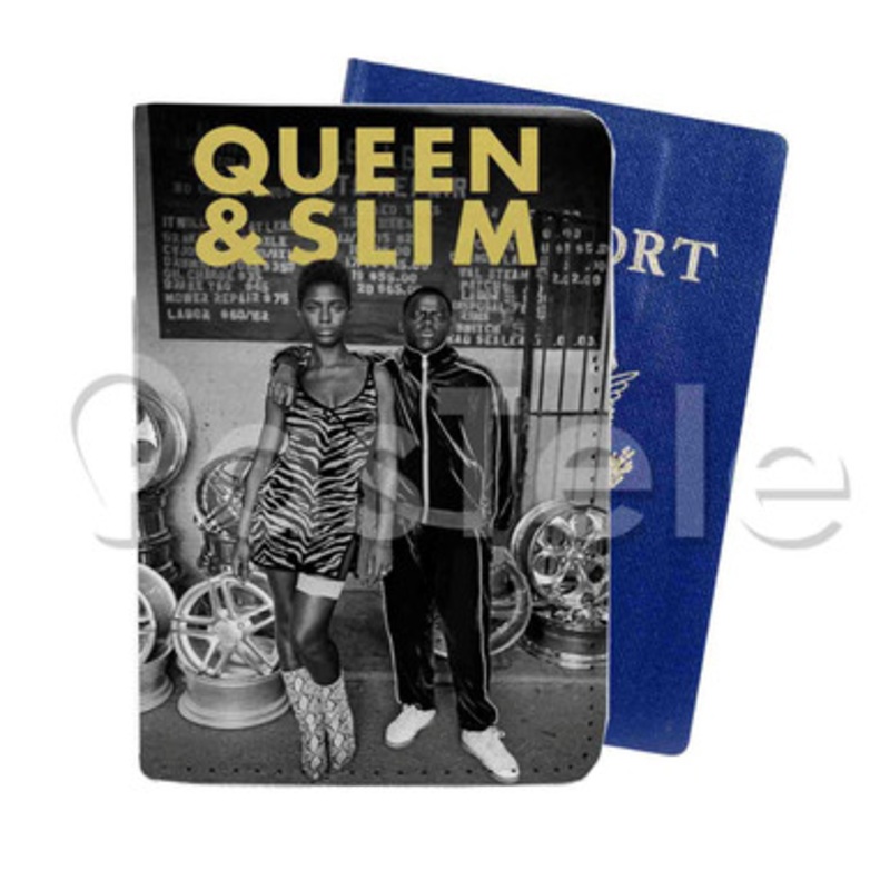 Queen and Slim Custom PU Leather Passport Travel Baggage Cover