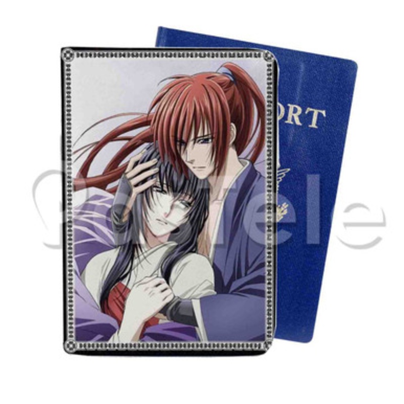 Rurouni Kenshin Trust Betrayal Custom PU Leather Passport Travel Baggage Cover