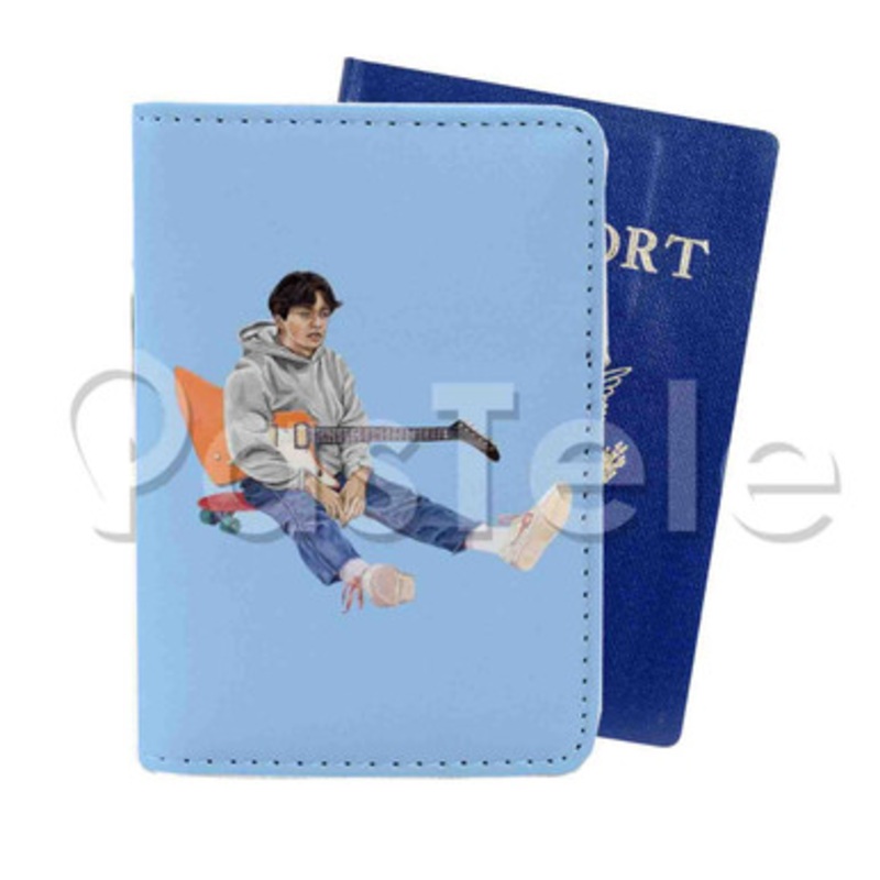 Soy Pablo Custom PU Leather Passport Travel Baggage Cover