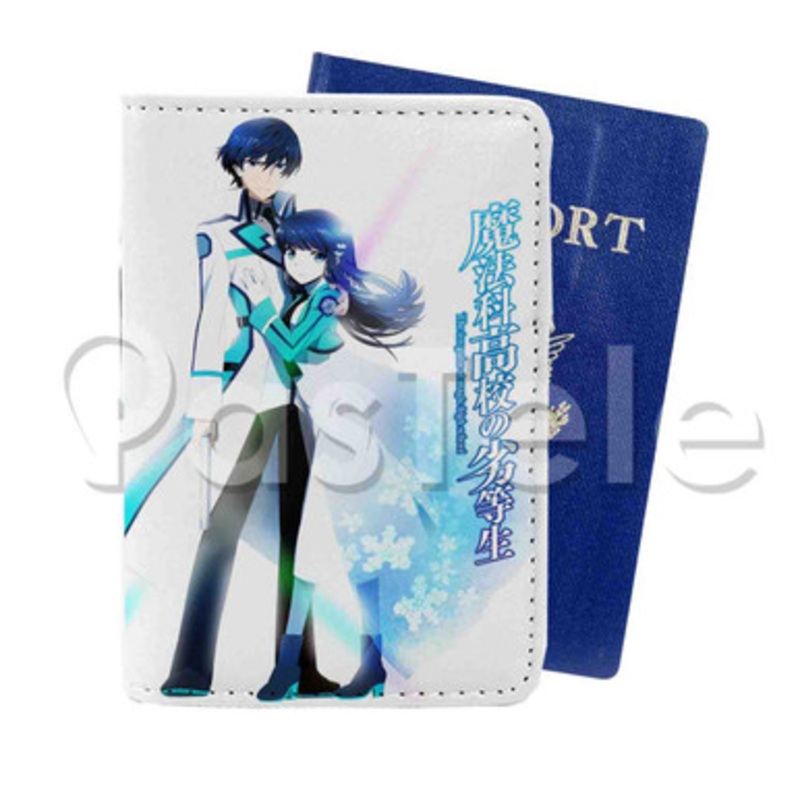 The Irregular at Magic High School Custom PU Leather Passport Travel Baggage Cover